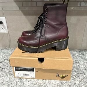 Dr. Martens Shriver Hi Burgundy